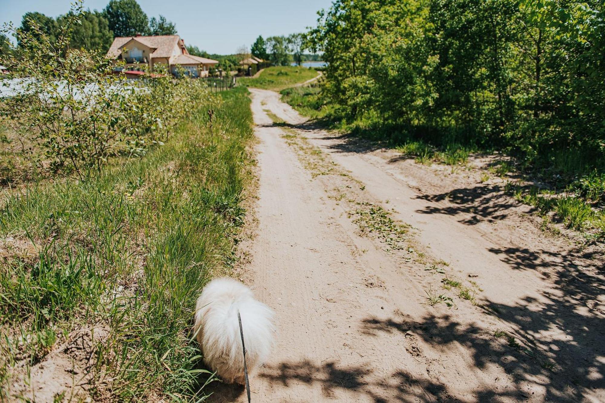 Вилла Rajski Domek Nad Jeziorem Radacz Борне-Сулиново Экстерьер фото